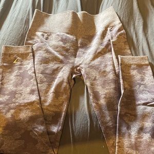 Gymshark Purple Camo Leggings